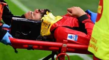 قلق كبير إصابة روبن لوفتوس تشيك تهدد مشاركة ميلان في الدوري الإيطالي